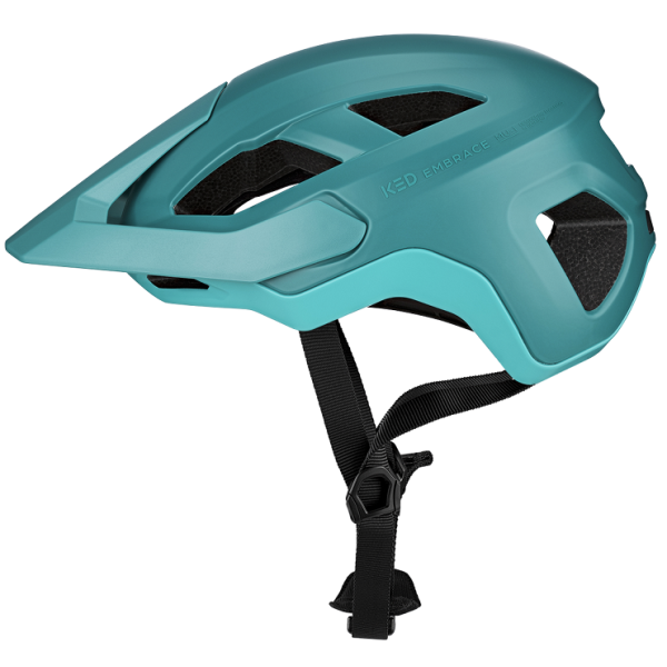 Ked cykelhjelm embrace m (54-58cm) - mat blå-grøn