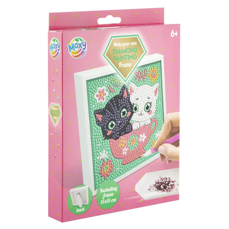 Moxy diamant maleramme 15x15cm