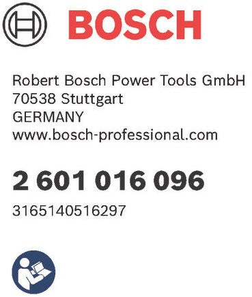 Bosch accessoires antisplinterplaatje voor gst bce 150 ce 5st - 2601016096