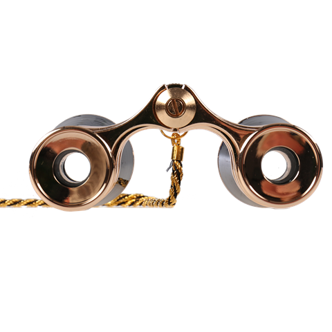 Byomic teaterkijker 3x25 guld sort