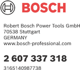 Bosch grønt bosch tilbehør pba 18v 6.0ah w-c batteri - 2607337318
