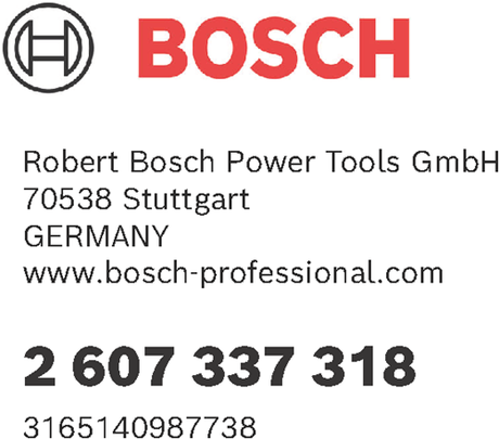Bosch tilbehør pba 18v 6.0ah w-c batteri - 2607337318