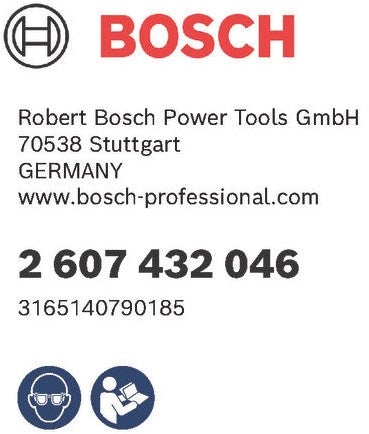 Bosch tilbehør filtergas 10.8v-li - 2607432046