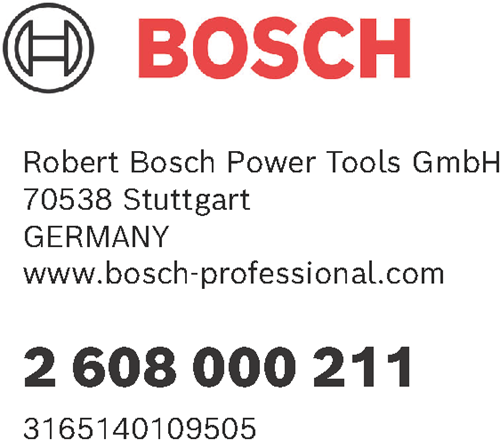 Bosch tilbehør bosch slibeplade - gda 280 e, pda 180, pda 180 e, pda 240 e