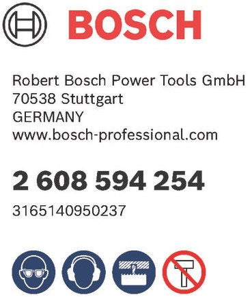 Bosch tilbehør centerboremaskine hss-g | 7,15x85 mm - 2608594254