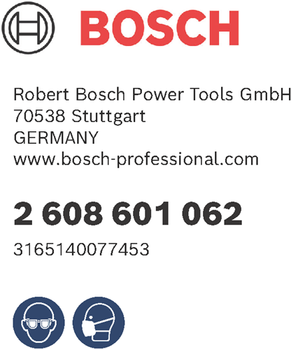Bosch tilbehør bosch slibeplade - pex 12, pex 12 a, pex 125