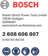 Bosch tilbehør 1 rulle 93x5m c410, standard til træ+maling, 240 - 2608606807