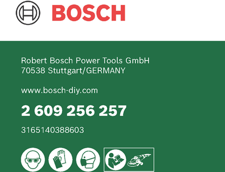 Bosch tilbehør bosch slibeskive til vinkelslibere - spændesystem - 125 mm - m14