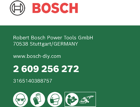 Bosch accessoires bosch schuurschijf - rubber - klithechtsysteem - 125 mm