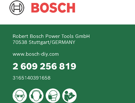 Bosch tilbehør rundsavklinge basic 190x22x20 16,t40 - 2609256819
