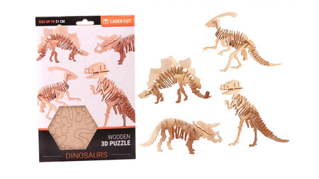 Johntoy john toy træ 3D dinosaur puslespil