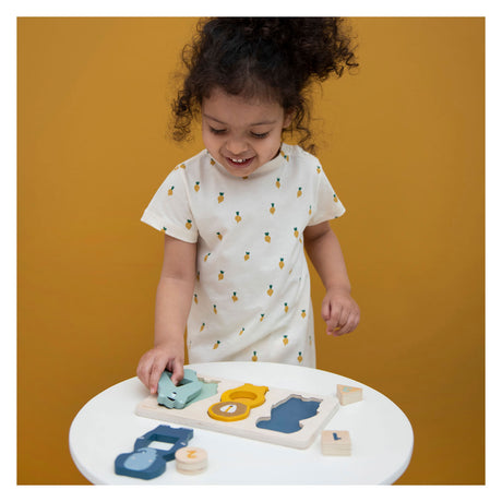 Trixie Wooden Tel Puzzle Animals, 6st.