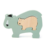 Trixie Wood Baby Puzzle Mr. Bear