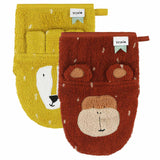 Trixie Washcloths Mr. Lion og Mr. Monkey, 2 ..