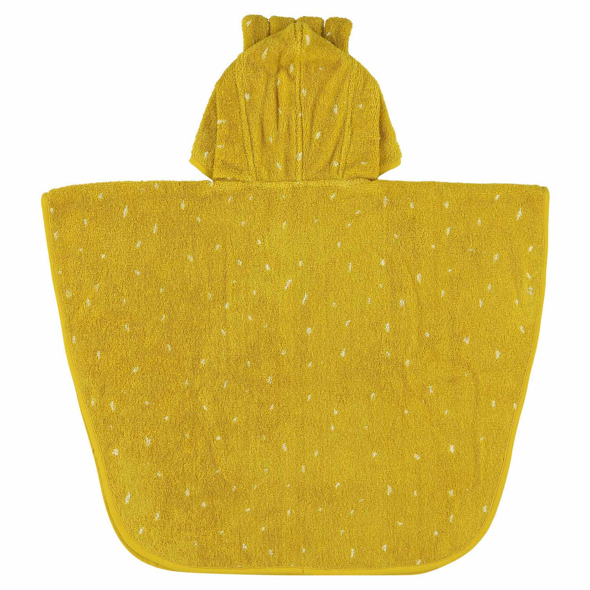 Trixie poncho - mr. løve - 100% økologisk bomuld - barnebadekappe med hætte - med flotte detaljer