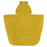 Trixie poncho - mr. løve - 100% økologisk bomuld - barnebadekappe med hætte - med flotte detaljer