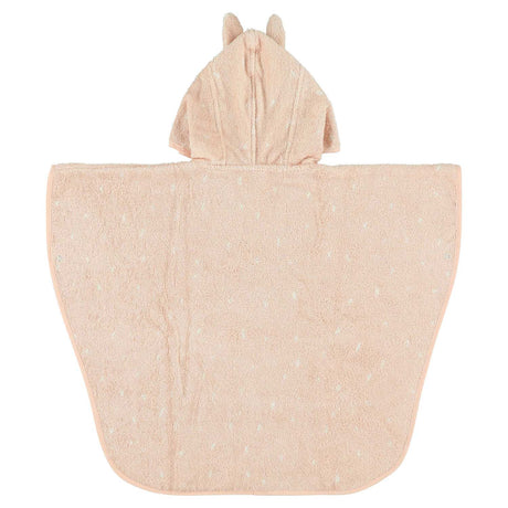 Trixie poncho - mrs. kanin - 100% økologisk bomuld - barnebadekappe med hætte - med flotte detaljer