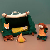 Ecoiffier abrick trixie puppet world l - camping