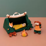 Ecoiffier abrick trixie puppet world l - camping