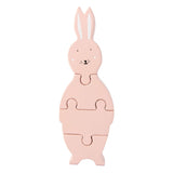 Trixie Wood Animal Tidligere puslespil fru Rabbit, 4 ..