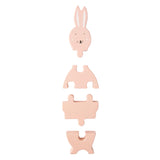 Trixie Wood Animal Tidligere puslespil fru Rabbit, 4 ..
