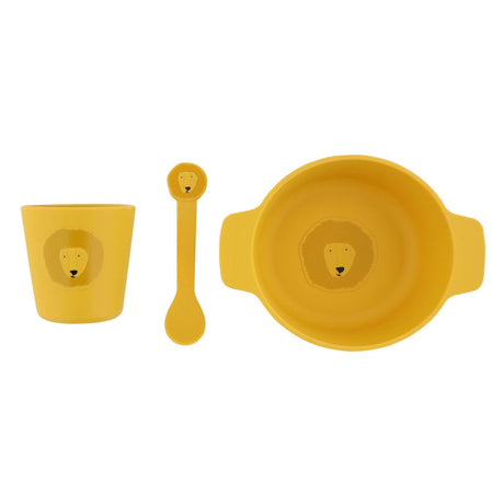 Trixie Silicone Baby Eetset - Mr. Lion