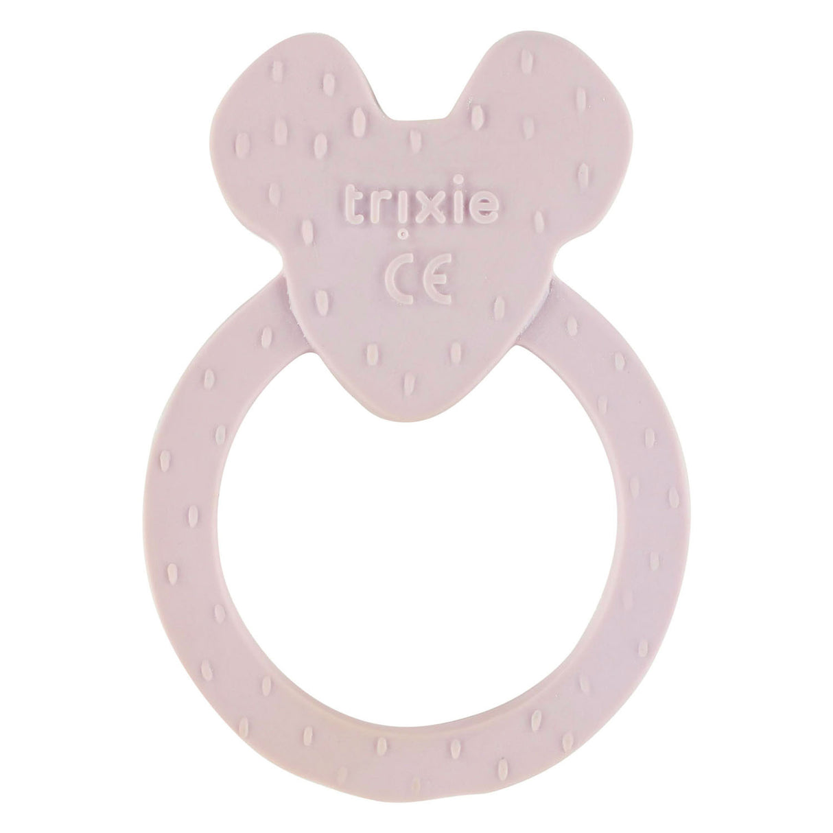 Trixie Natural Rubber Round Bite Tringing - Fru Mouse
