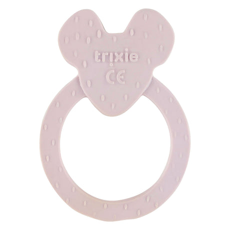 Trixie Natural Rubber Round Bite Tringing - Fru Mouse