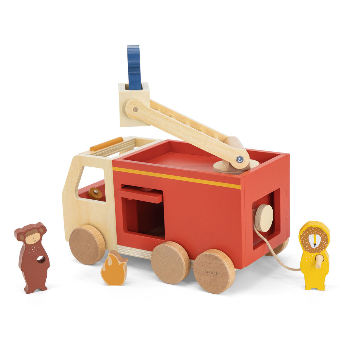 Trixie Houten Dieren Fire Truck