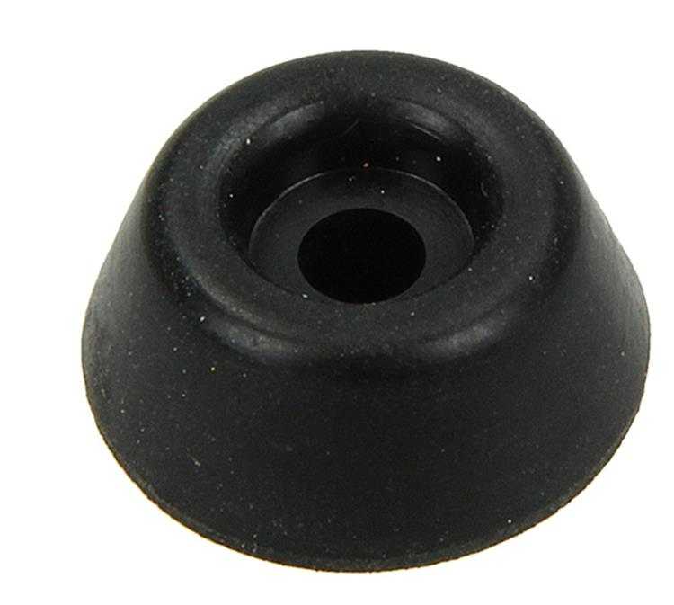 Mack 1047662 - gummiprop + skrue sort ø 22 mm 4 stk | 6 stk