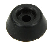 Mack 1047662 - gummiprop + skrue sort ø 22 mm 4 stk | 6 stk