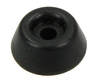 Mack 1047662 - gummiprop + skrue sort ø 22 mm 4 stk | 6 stk