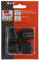 Mack 1047720 - gummihætte sort ø 19 mm 4 stk | 6 stk