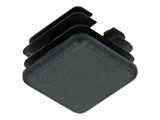 Mack 1047728 - plastikstik sort 20 x 20 mm 4 stk | 6 stk