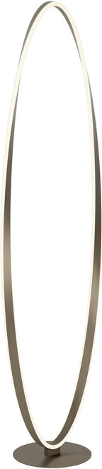 Eglo camerota vloerlamp - 142,5 cm - donker brons wit - instelbaar wit licht - dimbaar
