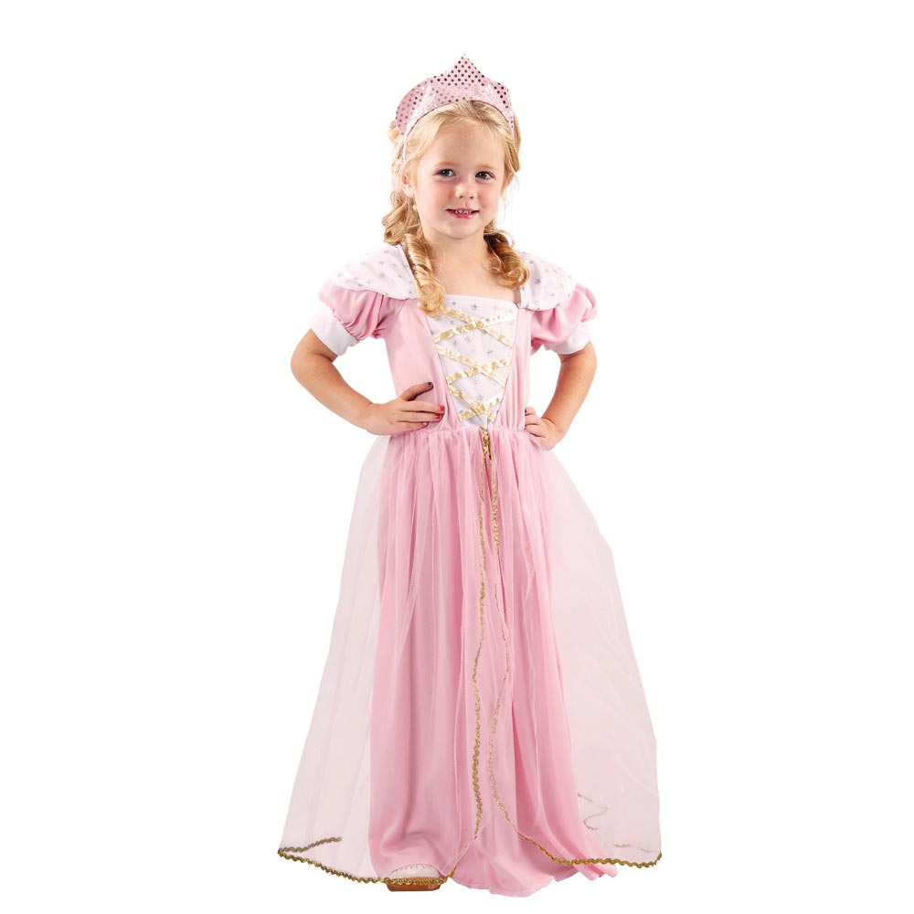 Boland børnekostume prinsesse (3-4 år)