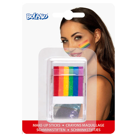 Boland Schmink stikker Regenboog