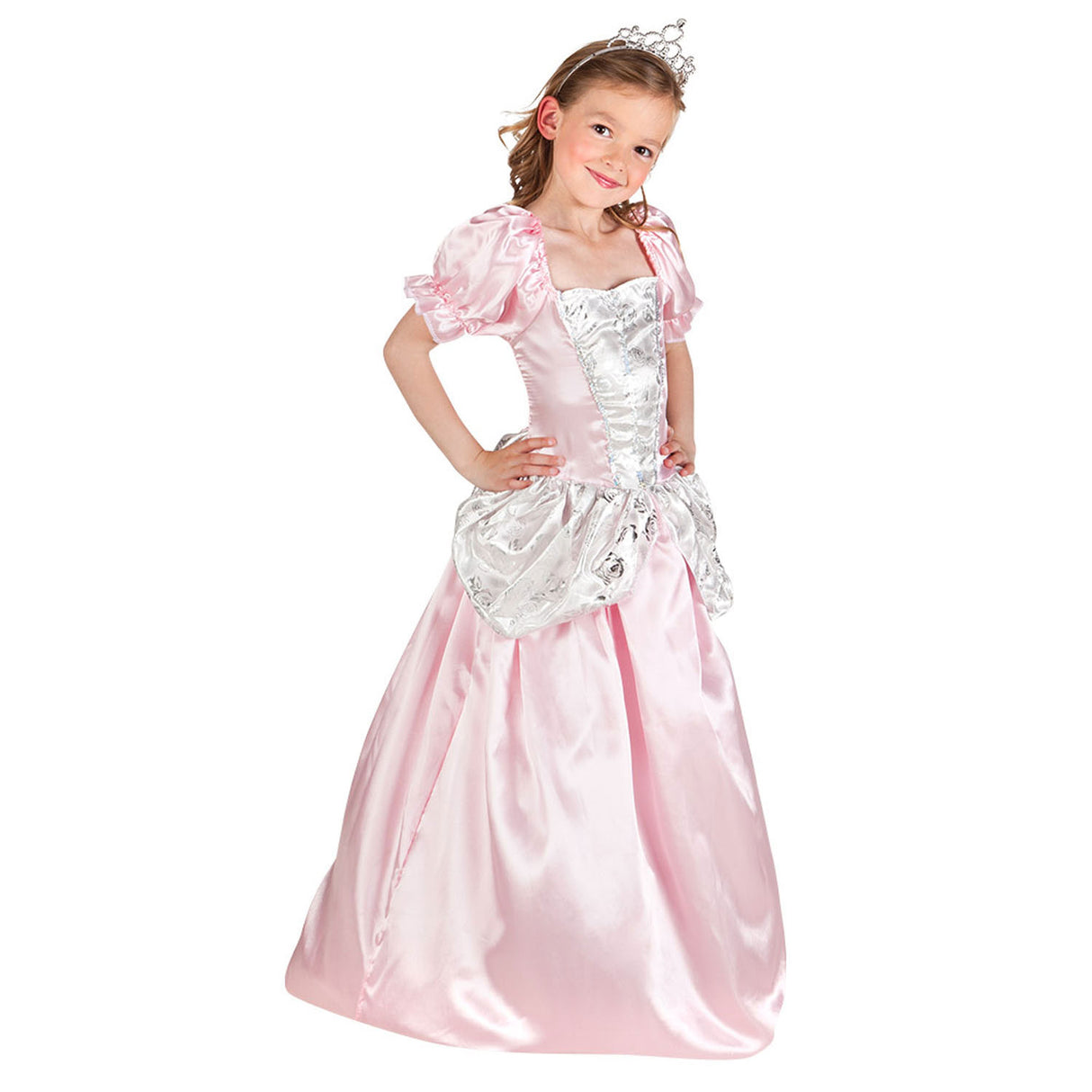 Boland børnedragt prinsesse, 4-6 år