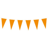 Boland papirflaglinje orange, 10 mtr.
