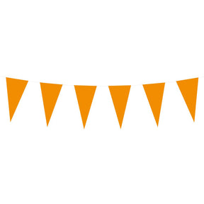 Boland papirflaglinje orange, 10 mtr.