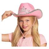 Boland børnehue glimmer pink