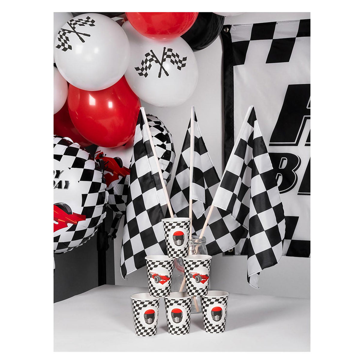 Boland papirkopper racing, 8 stk.