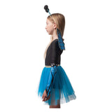 Boland dress up sæt sommerfugleblå