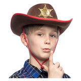 Boland børnehue cowboy sherif