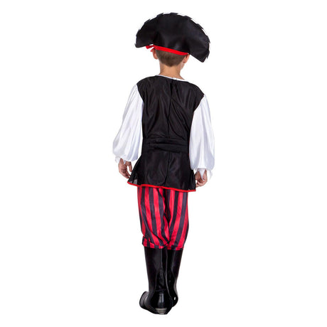 Boland børnedragt pirat Tom, 4-6 år