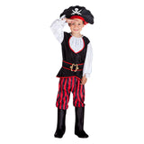 Boland børnedragt pirat Tom, 7-9 år
