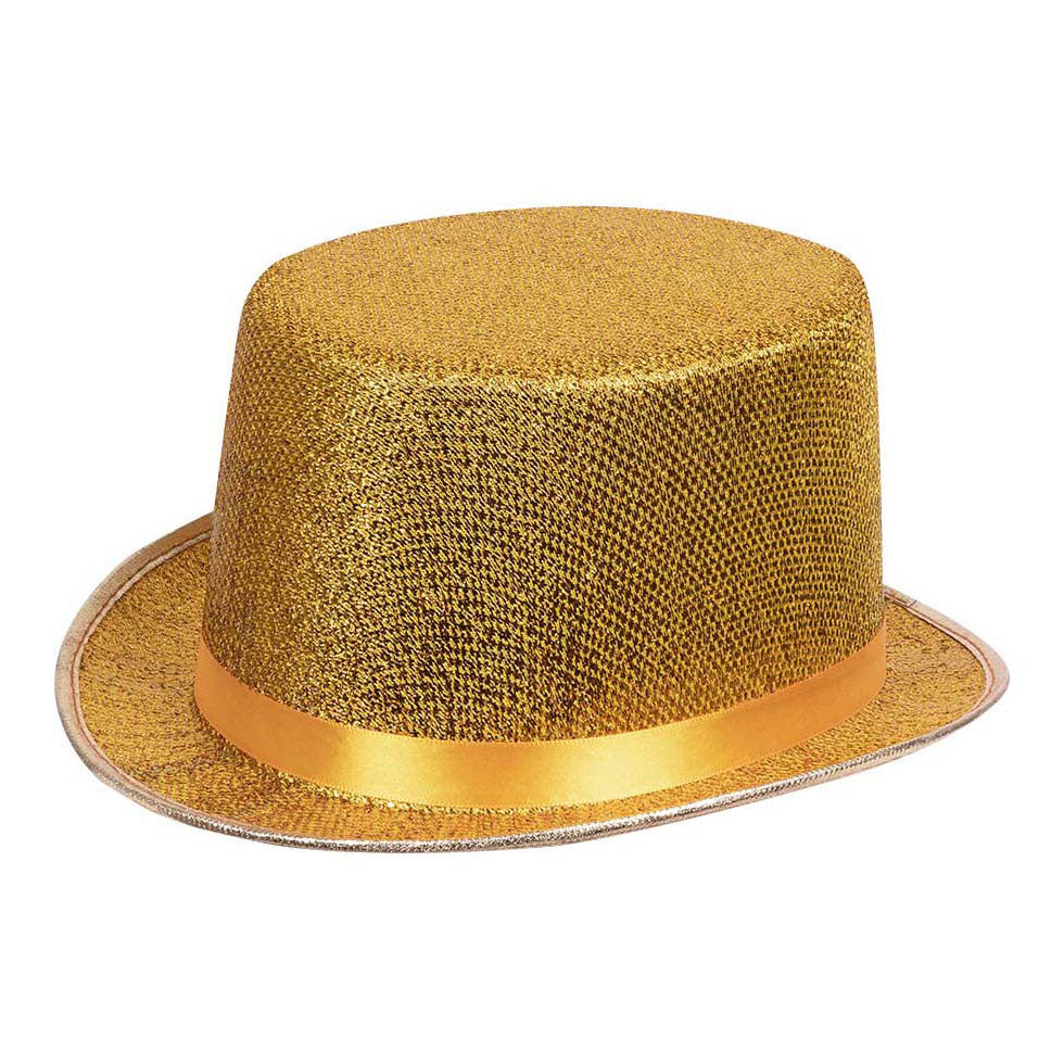 Boland hat glitter guld