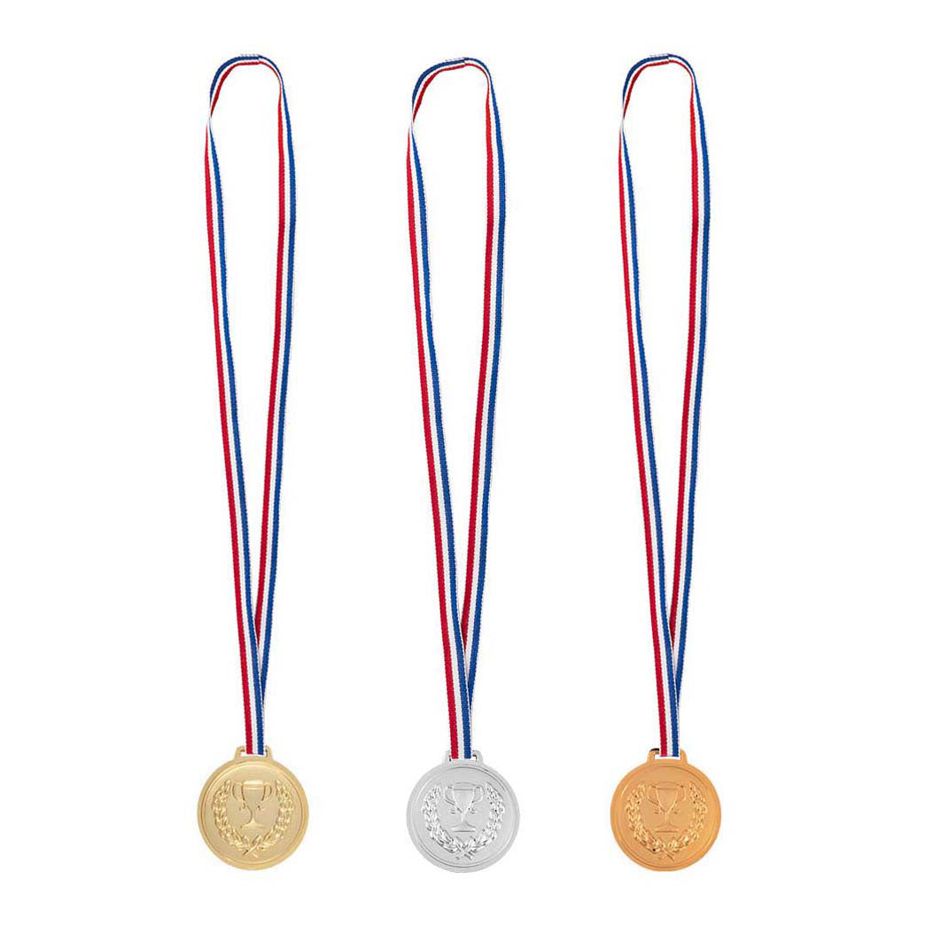 Boland medalje podie 6cm, 3 stk.