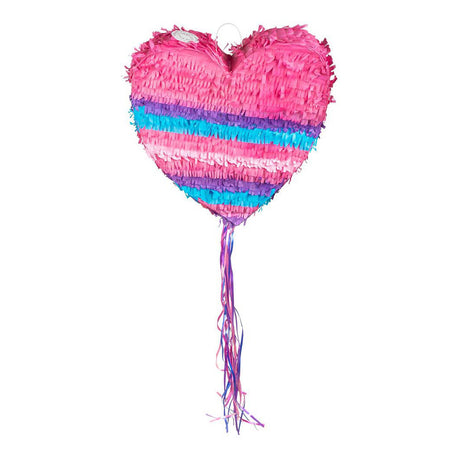 Boland pull pinata hjerte pink l