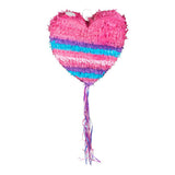 Boland pull pinata hjerte pink l